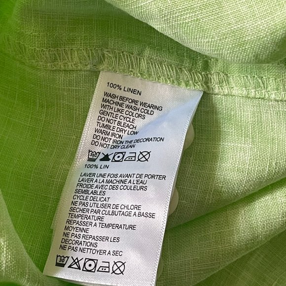 Tommy Bahama Shirt Sea Glass Breezer Glowing Green Size L - Picture 7 of 7